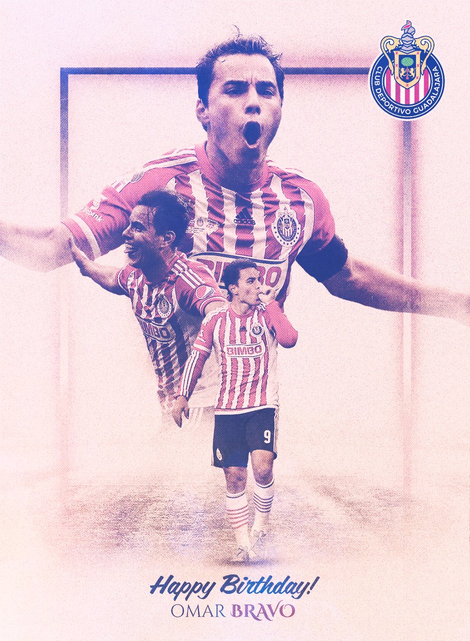 Happy birthday, Omar Bravo!   Extraordinary goalscorer. Club legend.   