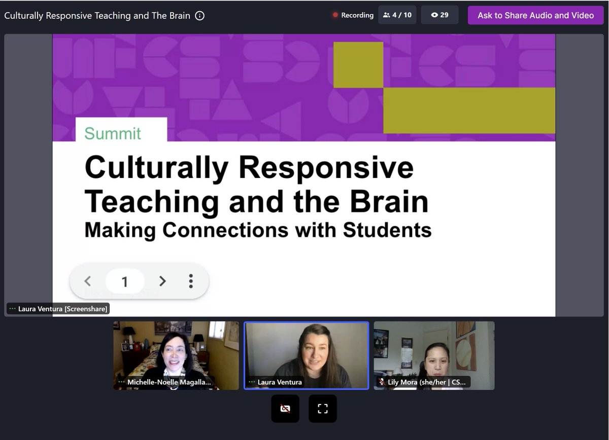 RudyChem's tweet photo. I am so excited to listen to @NoeSF @here4itall and @LilibethMay9 . I love their enthusiasm. #CSSummit #CSforAll #CSEdu #EquityinAction @CstaGreaterSac @CstaFarNorthCA https://t.co/NNjU7RqXWR