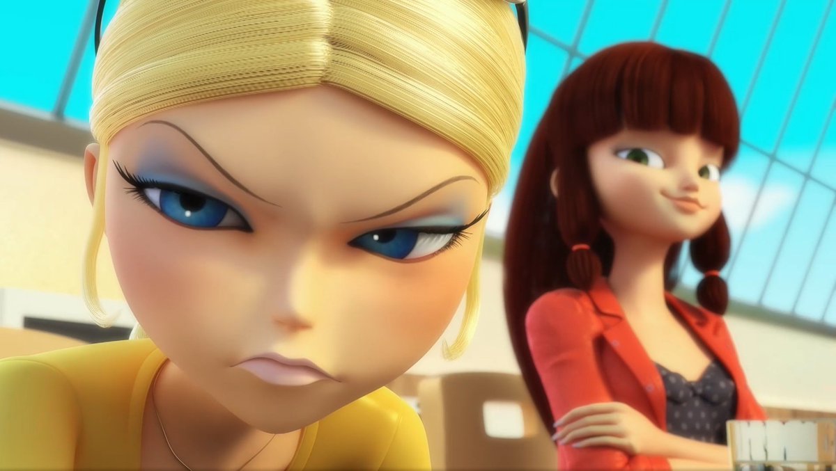 mariienx_'s tweet photo. Lila manipulates Chloe and Kagami, causing them to become Akumatized!
#MLBS5Spoilers #MiraculousLadybug #mlbtwt https://t.co/9s6i4FViRc