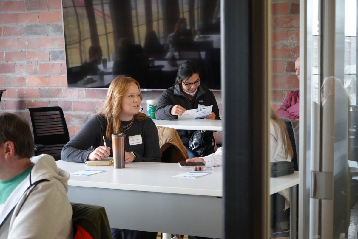 We have a really great group today! So fun to see everyone in person.