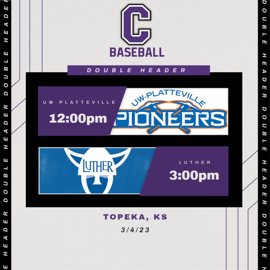 The Rams continue their Kansas trip with Games against UW-Platteville and Luther today! #lockingin #ramem