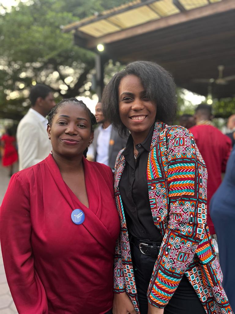 BusimeLydia's tweet image. #networking @DeboutBilenge
It was great meeting the president of @AjecoRdc @celena_ngoy at Grande Halle de l&apos;Institut Français à la représentation d&apos;une création lyrique et musicale contemporaine à l&apos;occasion de la visite du #Présidentfrançais à Kinshasa.
#EngagésConnectésActifs