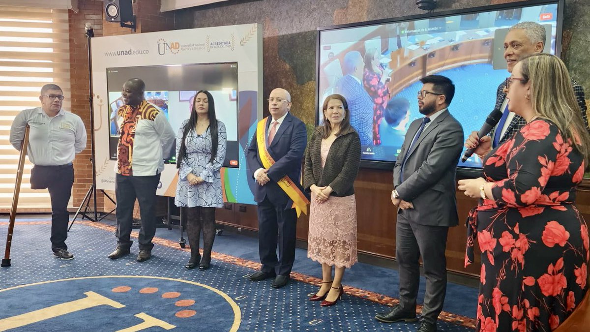 💙 La Universidad Nacional Abierta y a Distancia  👏🏼se enorgullece en anunciar la designación de Jaime Alberto Leal como rector, para el periodo 2023 - 2027. 👏🏼

🧵👇