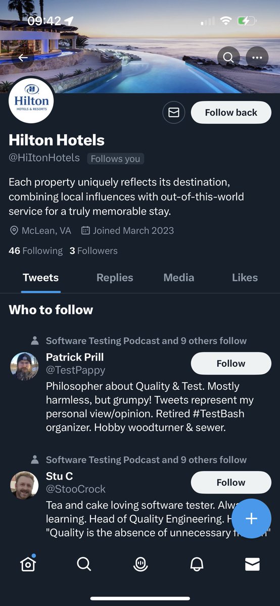 queenofcode's tweet image. Damn, nice try. Truly El*n has made this bird site much safer and more secure. @HiltonHotels FYI. 😬