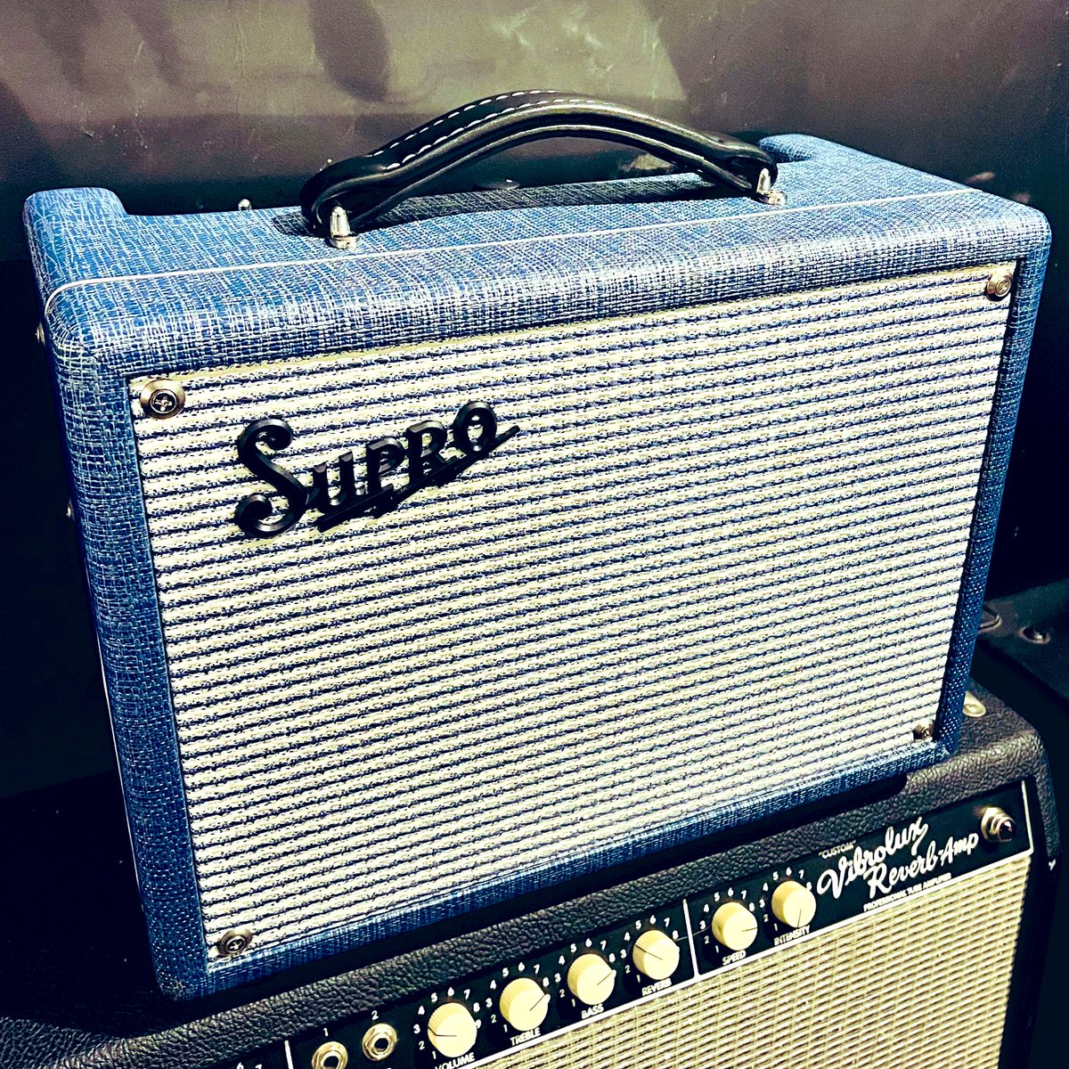 New toy day… Supro ‘64 #suproamps