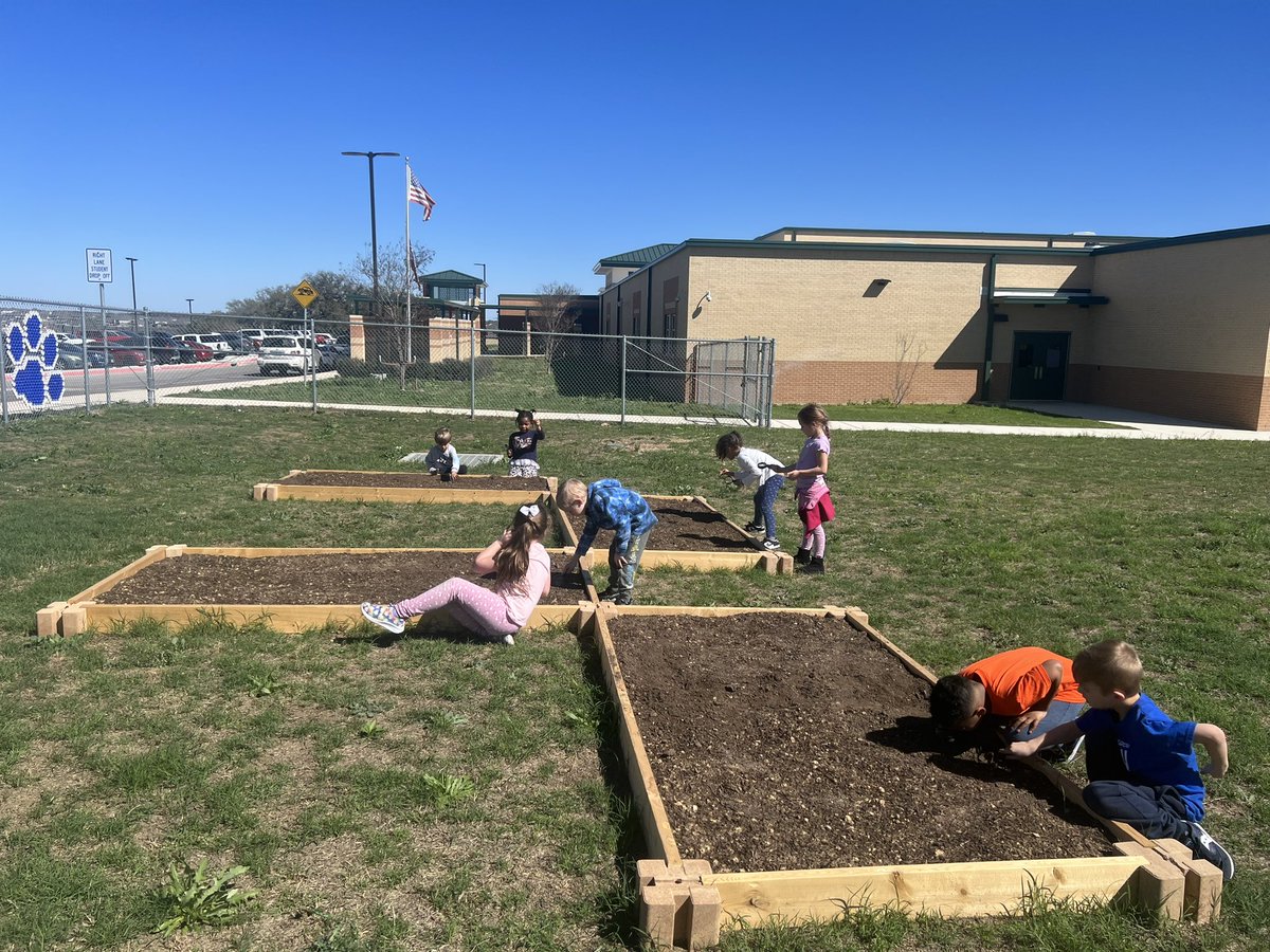 Kinder is exploring natural resources  - soil and enjoying this beautiful day!  <a href="/AMGuerra96/">Angelica Guerra, M.Ed.</a> <a href="/NISDWernli/">Dr. Caroline Wernli Elementary School</a>