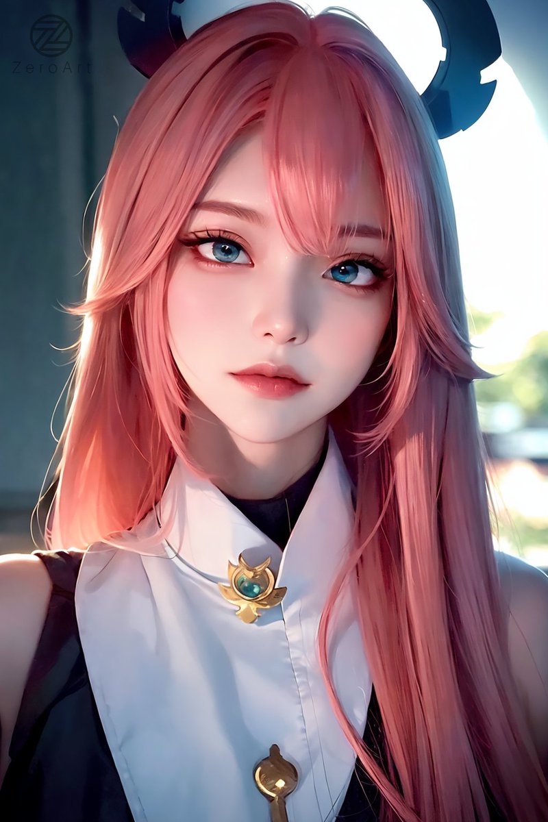 ZeroArtKAI's tweet photo. Bringing Yae Miko to life with the power of AI! 🌸✨ #YaeMiko #GenshinImpact #AIcosplay #virtualmodel #animegirl #stableDifusion #SunshineMix #AIイラスト https://t.co/X4te6UA1dh
