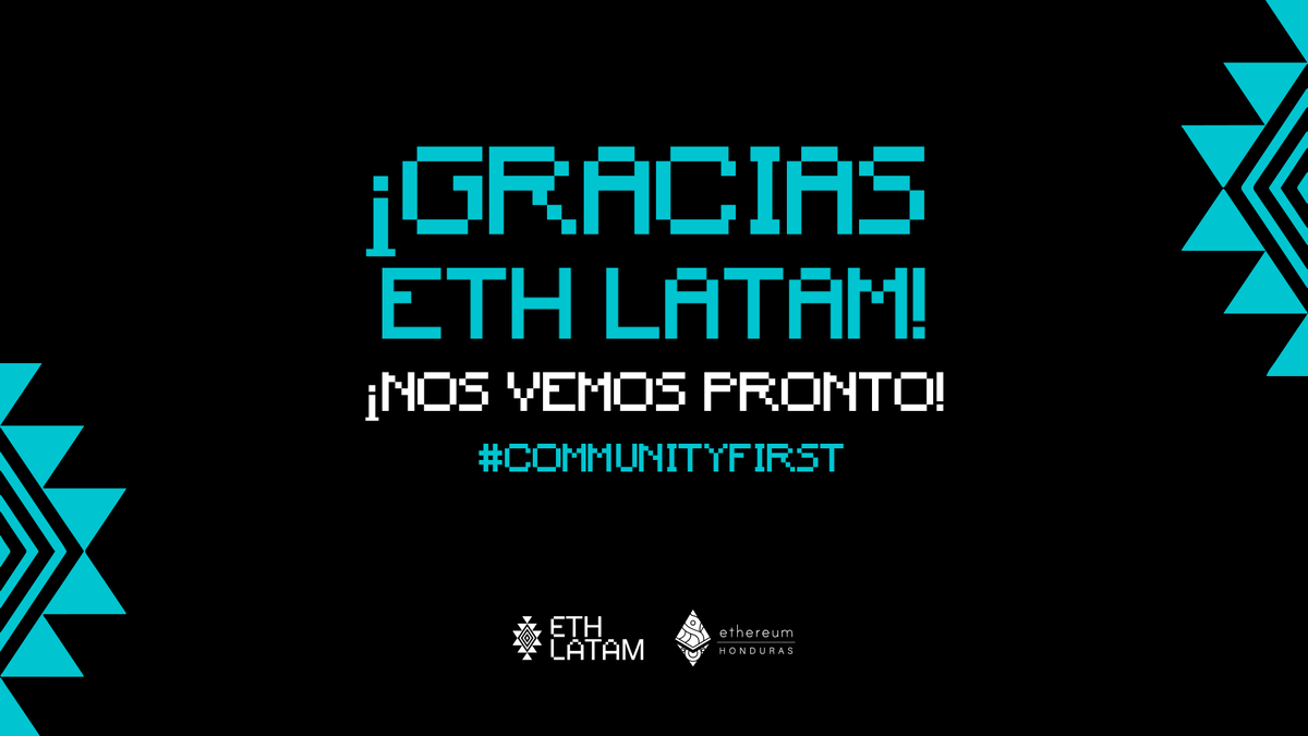 Estamos muy contentos de anunciarles que hemos sido elegidos para ser sede de la tercera edición de @Ethlatam 2023. 🙌🏻🇭🇳

Te invitamos a conocer más sobre Ethereum y vivir este gran evento que se llevará a cabo en la ciudad de San Pedro Sula. 📍

#Communityfirst #Rumboaethlatam