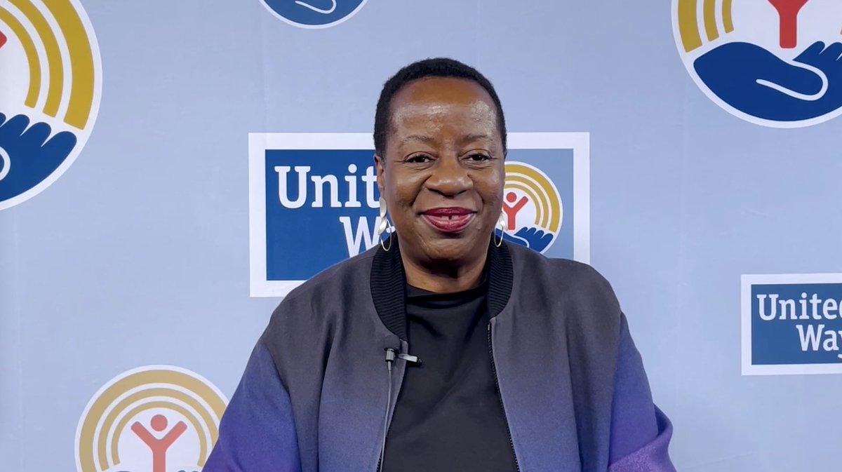 unitedwayatl's tweet photo. “United, we can do so much more together.” @AngelaFWilliams, @unitedway Worldwide CEO, making a virtual appearance at today’s @UnitedWayAAP Luncheon! Thank you Angela for helping us celebrate the million ways AAP makes a difference in the community. #LeadWithAAP https://t.co/lix9fU5Mxy