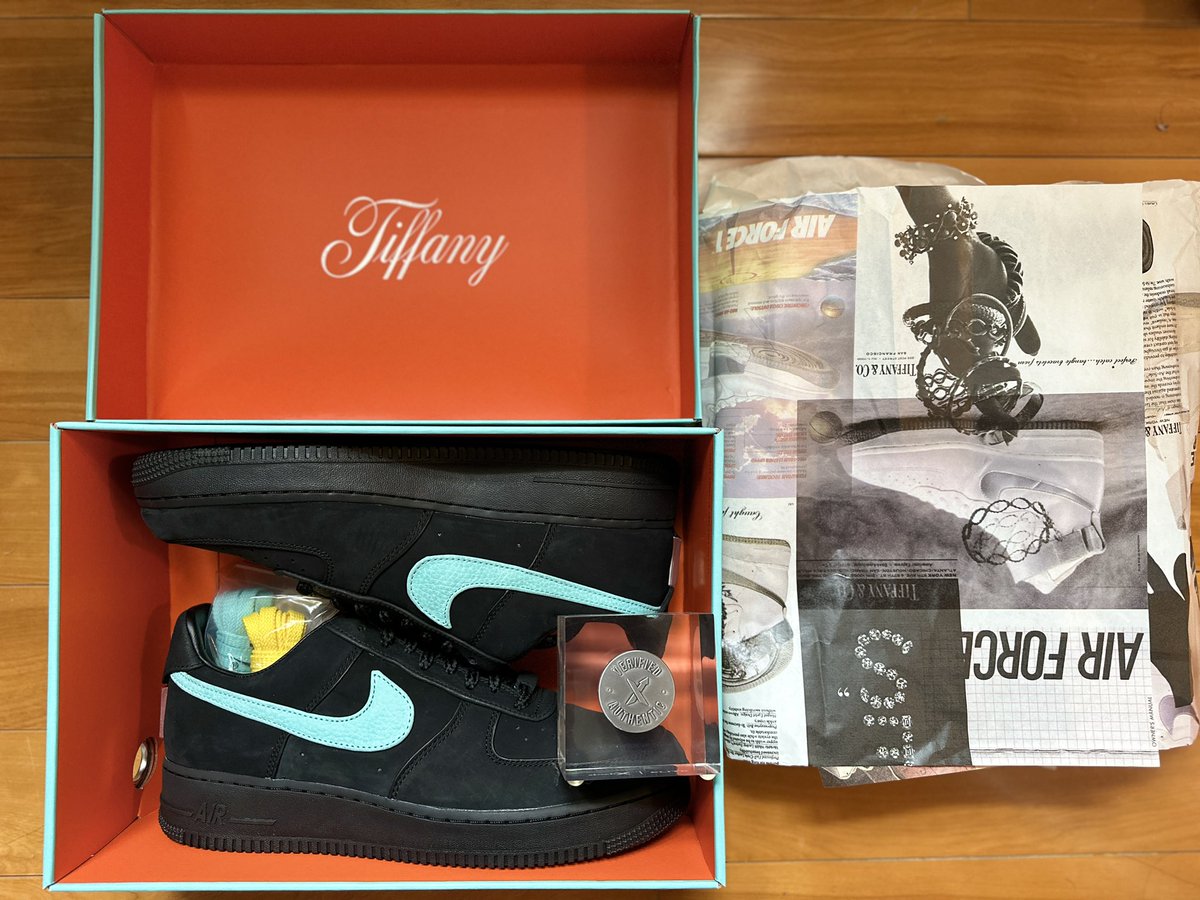 Quality at its finest. Retail price point is steep, but worth every penny.

Tiffany &amp; Co. x Nike Air Force 1 Low “1837” 💎