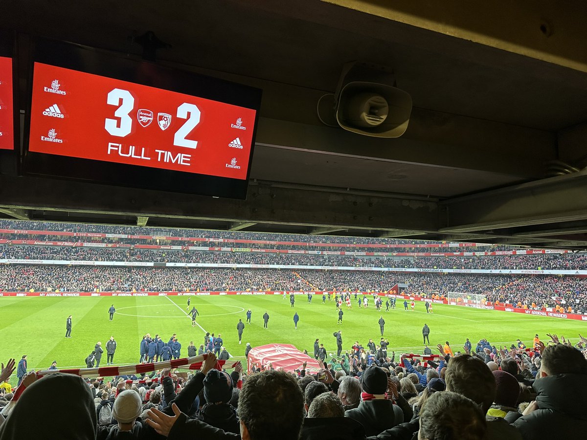 james4afc's tweet photo. What a game 

#AFCBOU https://t.co/WRFhDVya4v