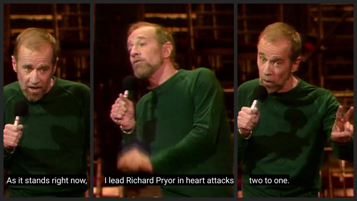 matty_kuks's tweet image. While we wait for Superman 3, here's George Carlin on his and Pryor's medical scorecards from his special, Carlin at Carnegie, released the same year as Superman 3, 1983!
#1983movies #FThisMovieFest #superman3 #georgecarlin #richardpryor #missyou