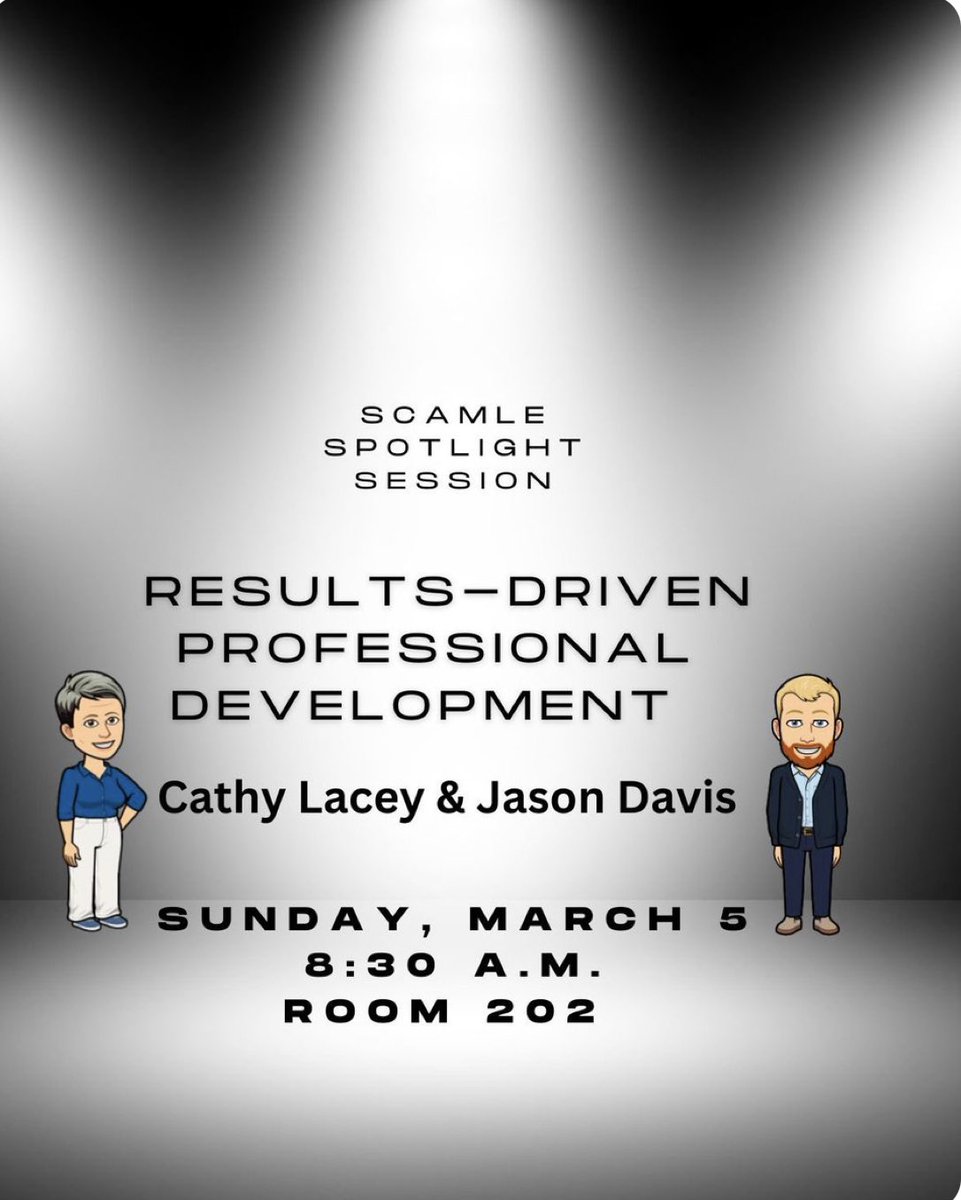 @The_SCAMLE Don’t check out UNTIL you’ve checked us out! 
@CathleenLacey and I would love for you to join us! #SCAMLE23 #SCAMLE #LoveSCSchools