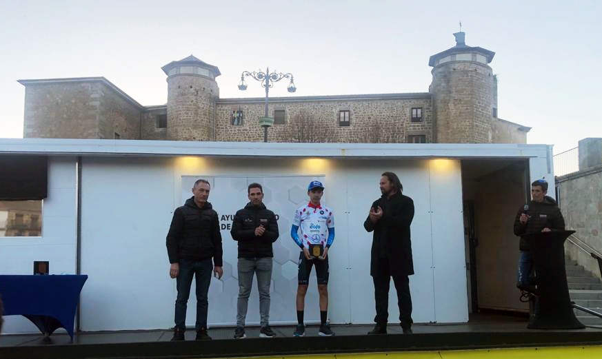 #TrofeoAyuntamientoBejar23. Sube al podio el madrileño Daniel Díaz como el ganador de la clasificación de la montaña. 
#EquipoJunior #BornFromPassion