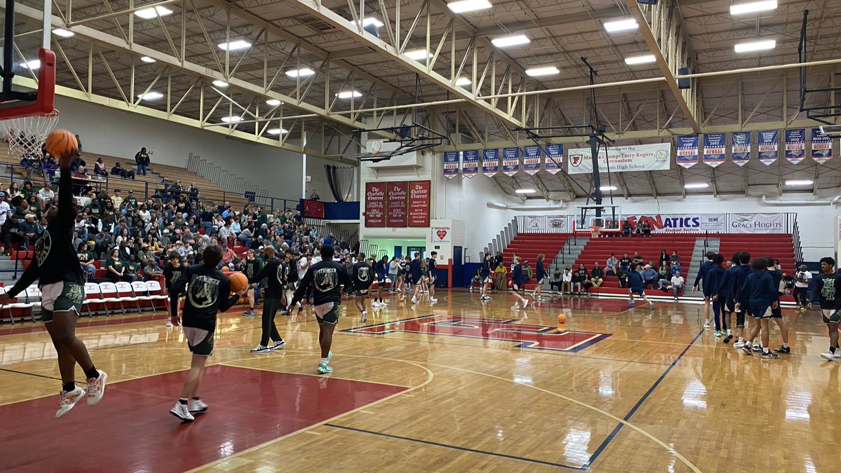High school regional finals time and we’re at Morganton Freedom HS to support our local Bishop McGuinness squad. Great day all over the state.