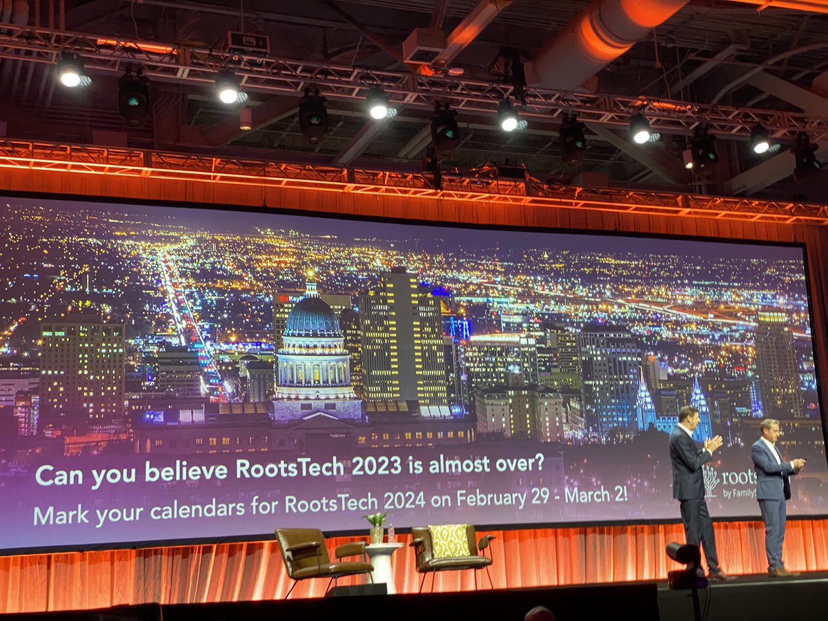LauraLHedgecock's tweet image. #rootstech #rootstech2024   Save the date! Feb 29 - March 2, 2024 in Salt Lake City!!!