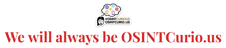 The OSINT Curious Project tweet media