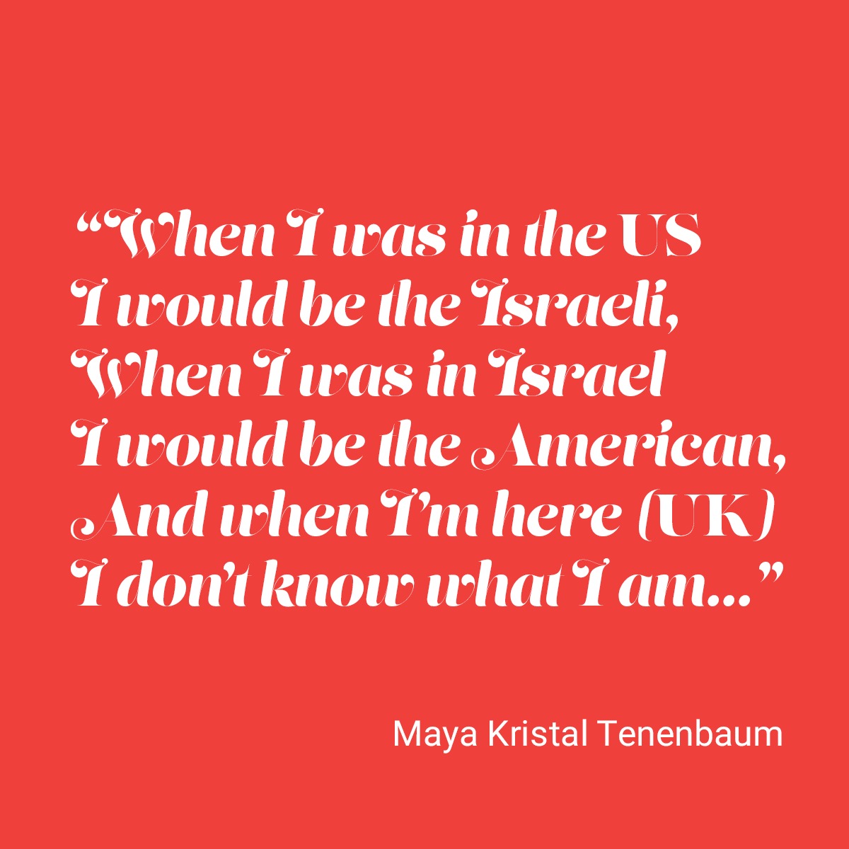 JEWishCABARET's tweet photo. @MayaKristalT voices out some of the challenges us migrants have had to deal with. The struggle is real!
#migrants #immigrants #migrantscabaret #Londoncabaret #Londonperformer #londonactor #talentedpeople #thefutureisnow #thisisourtime #whatami #quote #showquote https://t.co/9MGgsERQ3Y