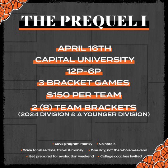 NE2K_Rich's tweet photo. Everything I do for our program is to lessen the burden of a long, expensive, time consuming AAU season. Now I plan to share this with other programs & help them lessen their burden, very limited space, but please think about joining us on April 16th as we kick off the #Prequal! https://t.co/YnQV57BqF3