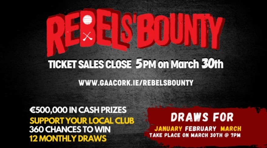 OfficialCobhGAA's tweet photo. Thank you to everyone who has supported the club by becoming a member of the draw. The proceeds of the draw provide essential finances for the upkeep, and upgrading, of facilities and equipment in the club. https://t.co/aceSRc9ICJ