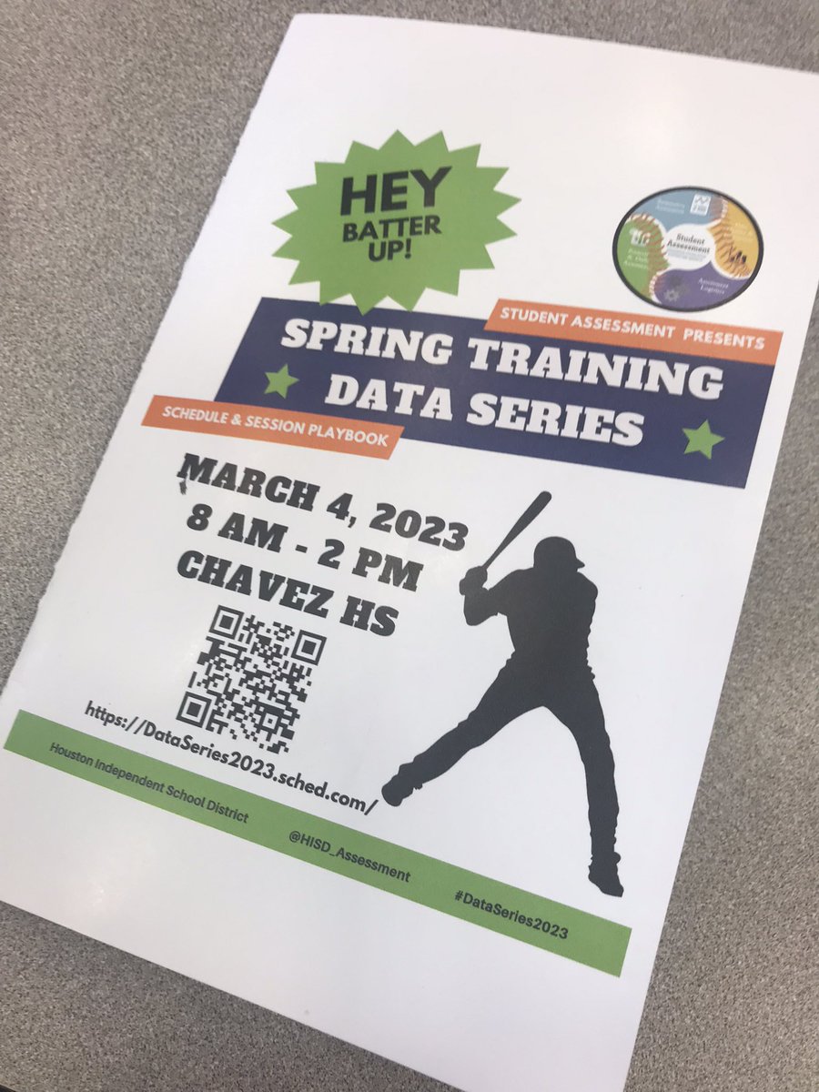 LauraAGonzale12's tweet image. Ecstatic to attend the annual ⚾️#DataSeries! @HISD_Assessment #GrowthMindset