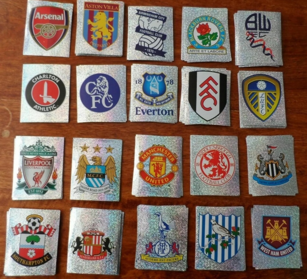 PremiershipYrs's tweet image. You never forget that feeling of glee when you open a packet of stickers and see something shiny in there 🤩

This is every Premiership club badge shiny from the 2002-03 season.