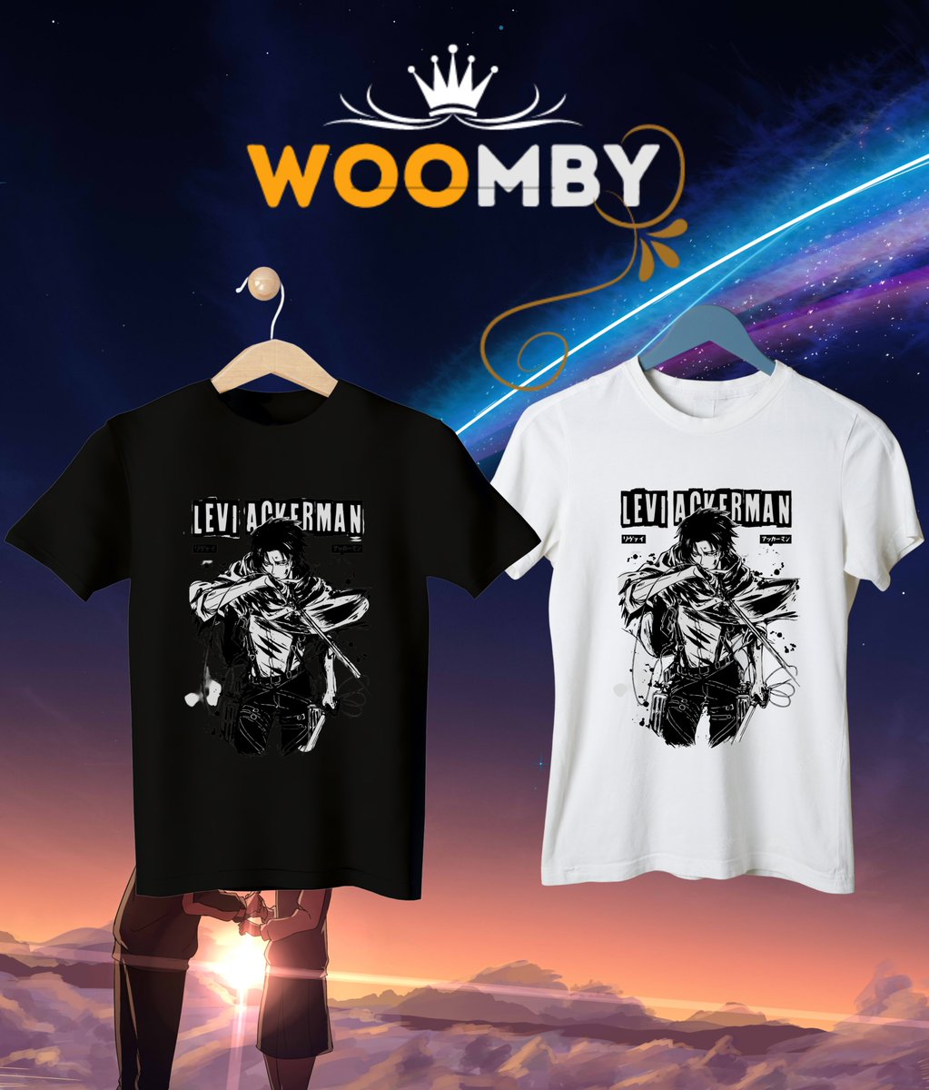Woomby_'s tweet photo. Be as Strong as Levi with This Attack on Titan T-Shirt For boys &amp; Girls.
Order yours Today: https://t.co/KhBFeTVxW9
Tags: 
#tshirtdesign #illustrationartist #anime #AttackOnTitan #aot #leviackerman #designer #merchandise #animemerch #tshirtlove #AnimeArt https://t.co/hd1qRzR6SM