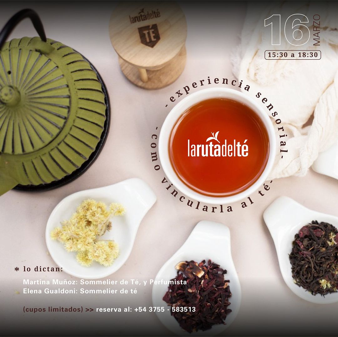 delteruta's tweet photo. Que nuestra #CasadeTé se convierta en un punto de encuentro para compartir la cultura del #té, nos motiva mucho.  🌿 Te invitamos al nuevo y apasionante #workshop con Martina Muñoz y Elena Gualdoni el 16 de Marzo. 🌐 https://t.co/6ItT11XCIy https://t.co/svwhS6PMty
