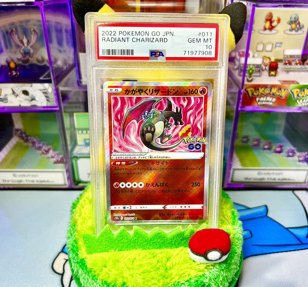 TunatiniTCG's tweet photo. 🎁 PSA 10 Pokemon GO Charizard Giveaway 🎁

HOW TO ENTER:
✅Follow @TunatiniTCG 
✅Retweet this post
 
Winner drawn: March 10th!🗓️
Free shipping for USA✈️

 #Giveaways    #PokemonTCG    #Charizard https://t.co/zbMPDBIJLe
