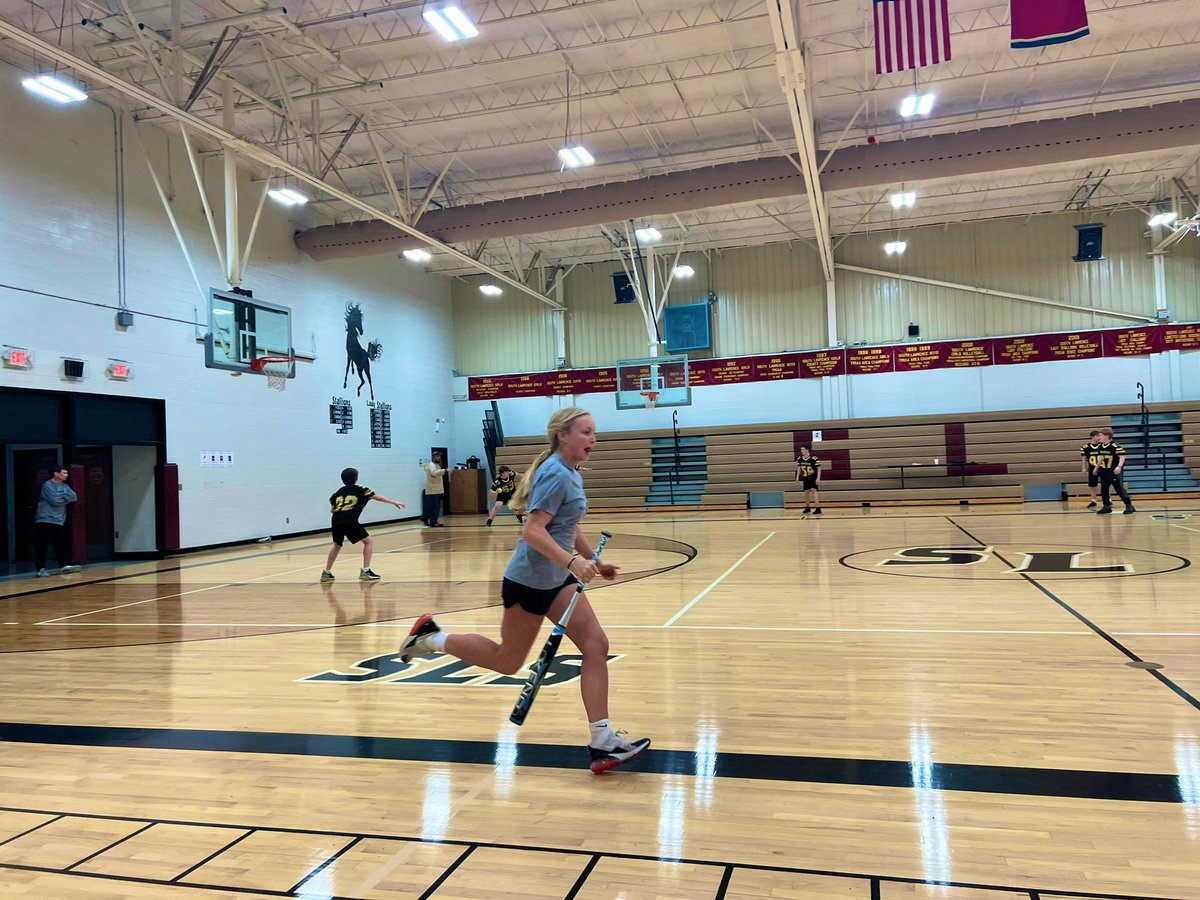 loretto_jr's tweet photo. We had a little friendly wiffle ball competition against the softball team Thursday evening! We learned that we should stick to football. Great Job ladies! https://t.co/s1PAFPrp8s