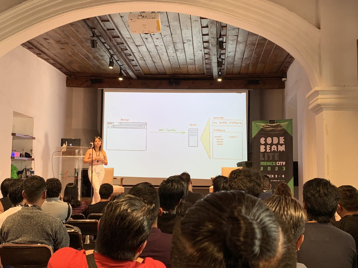 DarkZeldalink's tweet image. @bemesa21 #myelixirstatus @CodeBEAMLiteMX patrones en LiveView para crear excelentes experiencias de usuario 🙌🏽🙌🏽🙌🏽