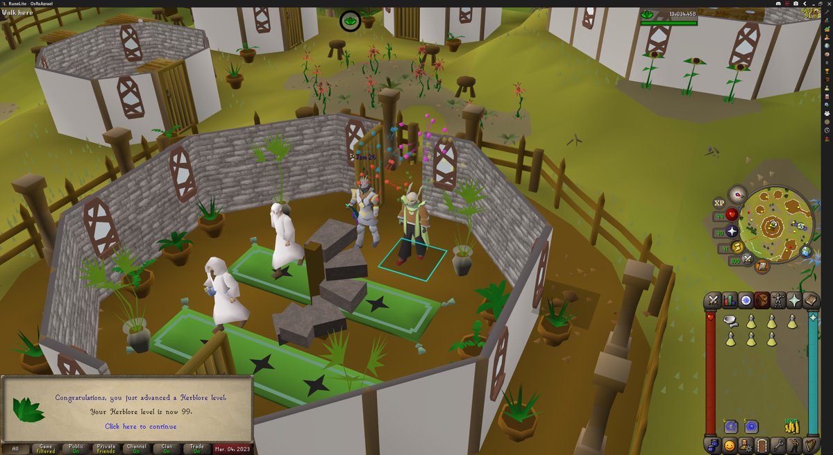 OsRs_Azrael's tweet photo. Got myself 99 Herblore today finally!
#osrs #herblore #99 https://t.co/jrBsKS867T