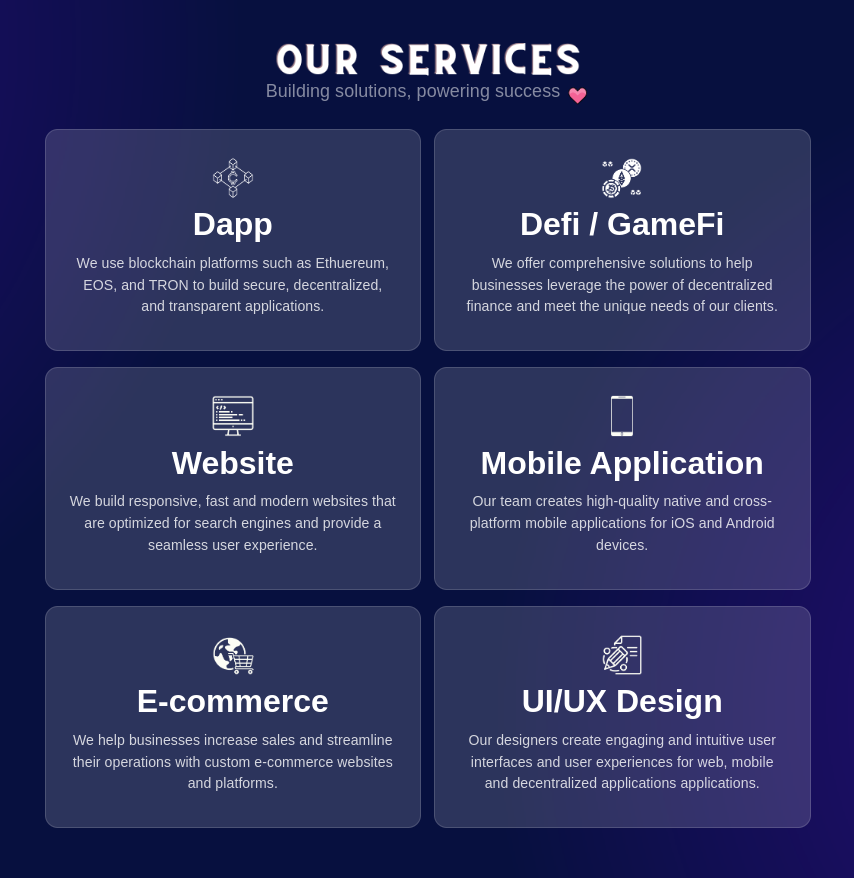 devweaver_'s tweet photo. Boost your digital goals with our full-service digital agency! From website design to web and mobile application development, we've got you covered. Let us help you stand out in the digital world. #Webdesign  #webdevelopment #DigitalServices 
#BNBChainNFTs https://t.co/QvfYFa7QTd