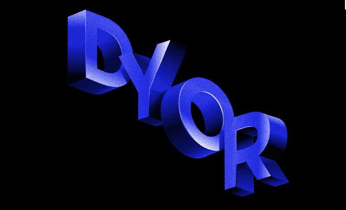 DYOR (Do Your Own Research). Check the project's website, Twitter, Discord, how long it's been running, if it has any legit partners and if the team's identity is known. Is the technology innovative? Is the community committed to the project? All of this can save you loses.😉
2/9