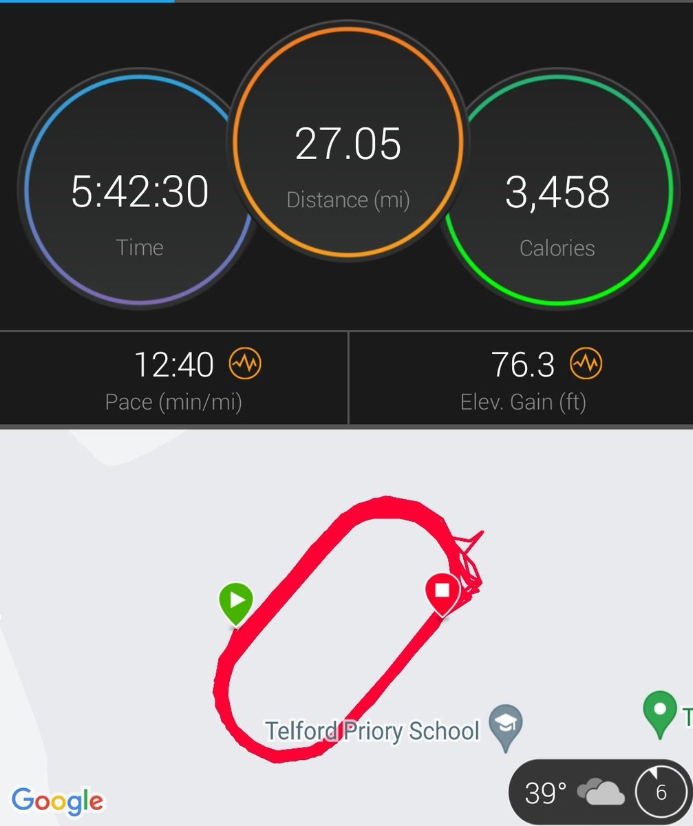 USingh_Bolt's tweet photo. 1st Marathon of the year done.
Groundhog marathon.
105.5 laps of a track.
Good to get that one done.
Flagging towards the end but job done.

@mssocietyuk 
#usinghbolt4602

https://t.co/4ZVP3OJS6I

#ukrunchat https://t.co/k3cpffQsGg