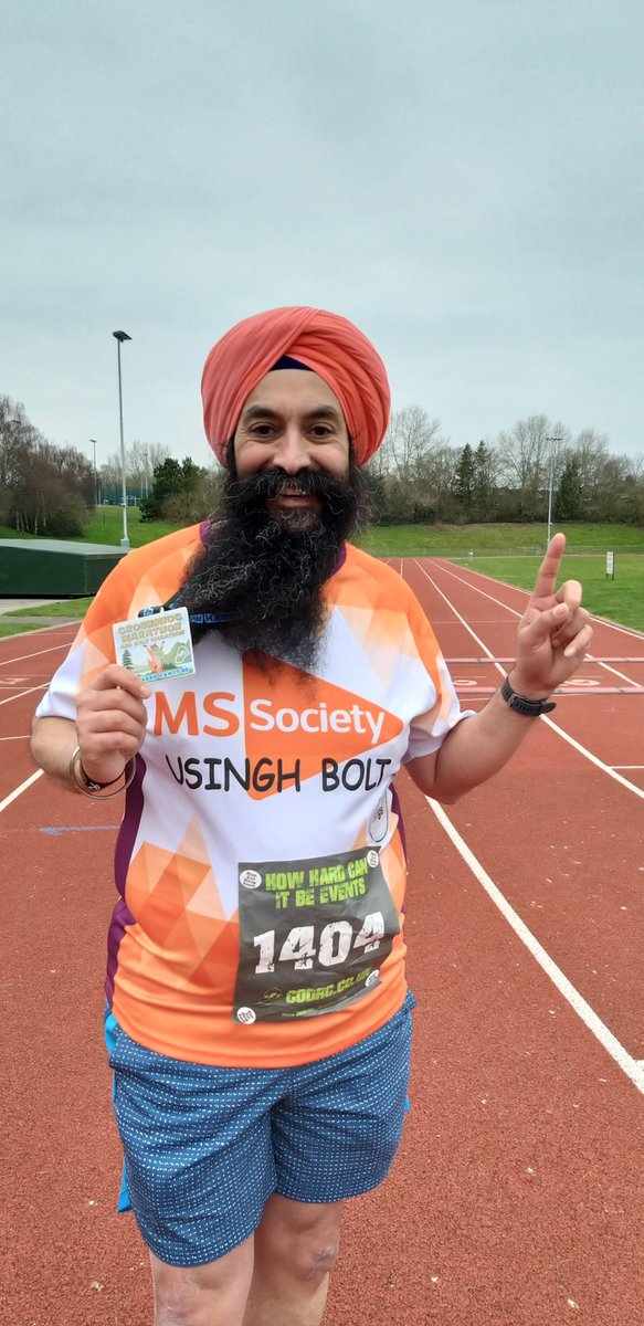 USingh_Bolt's tweet photo. 1st Marathon of the year done.
Groundhog marathon.
105.5 laps of a track.
Good to get that one done.
Flagging towards the end but job done.

@mssocietyuk 
#usinghbolt4602

https://t.co/4ZVP3OJS6I

#ukrunchat https://t.co/k3cpffQsGg