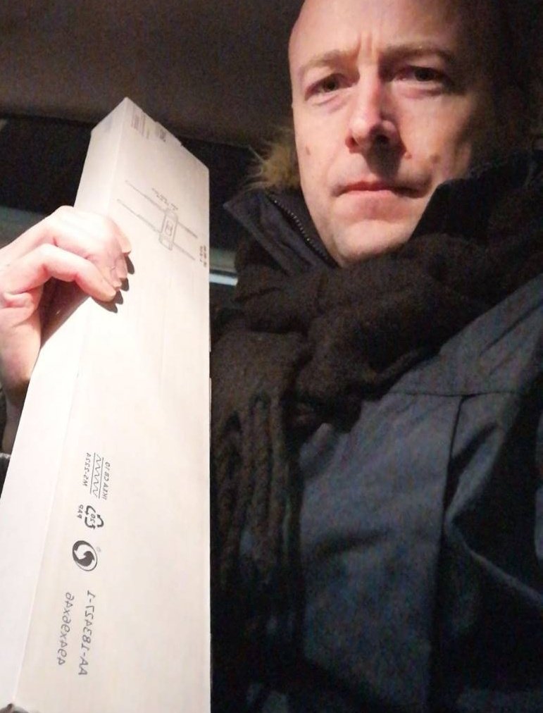 Skilenstein's tweet photo. Thank you staff at @IKEA Warsaw for taking 15 min to review security footage and locate my item! Awesomeness is contagious. https://t.co/uwRzQ33yMp