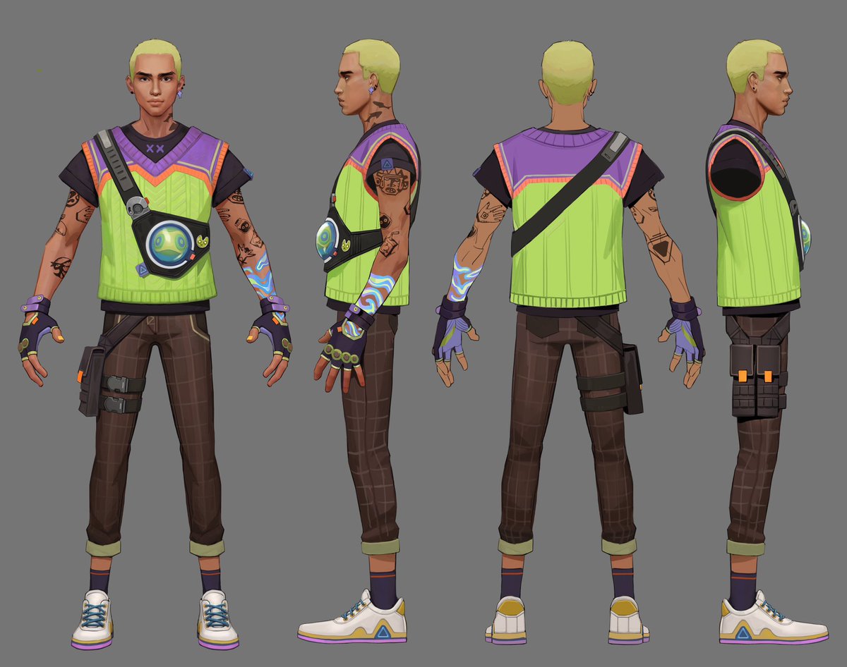 ValorLeaks's tweet photo. Gekko Concept Art | #VALORANT https://t.co/MO9fxoDXe2