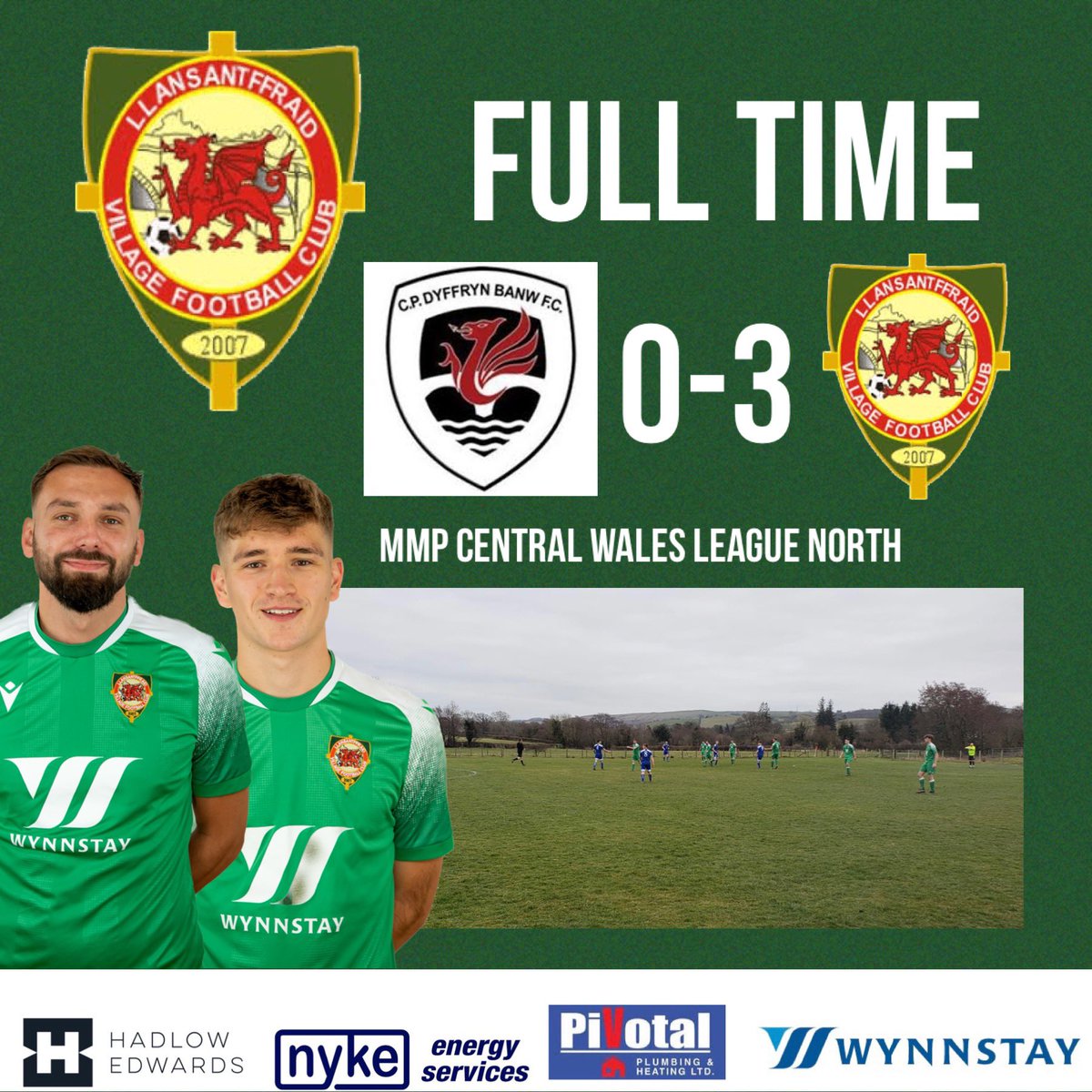 Llansantffraid FC tweet media