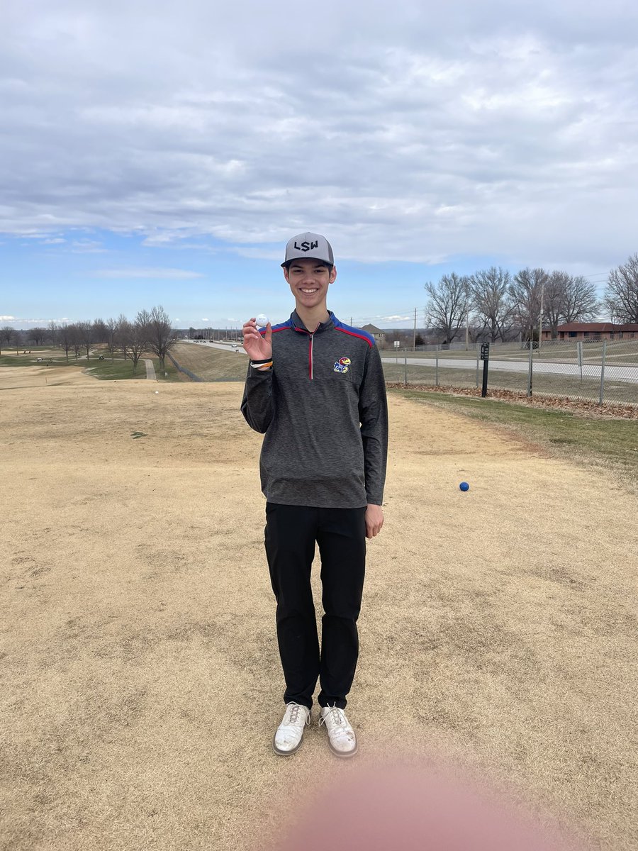 Another day at the office for sr Justin Andrews ….. Congratulations on your 
hole in one today !! #4 at Longview Golf Course