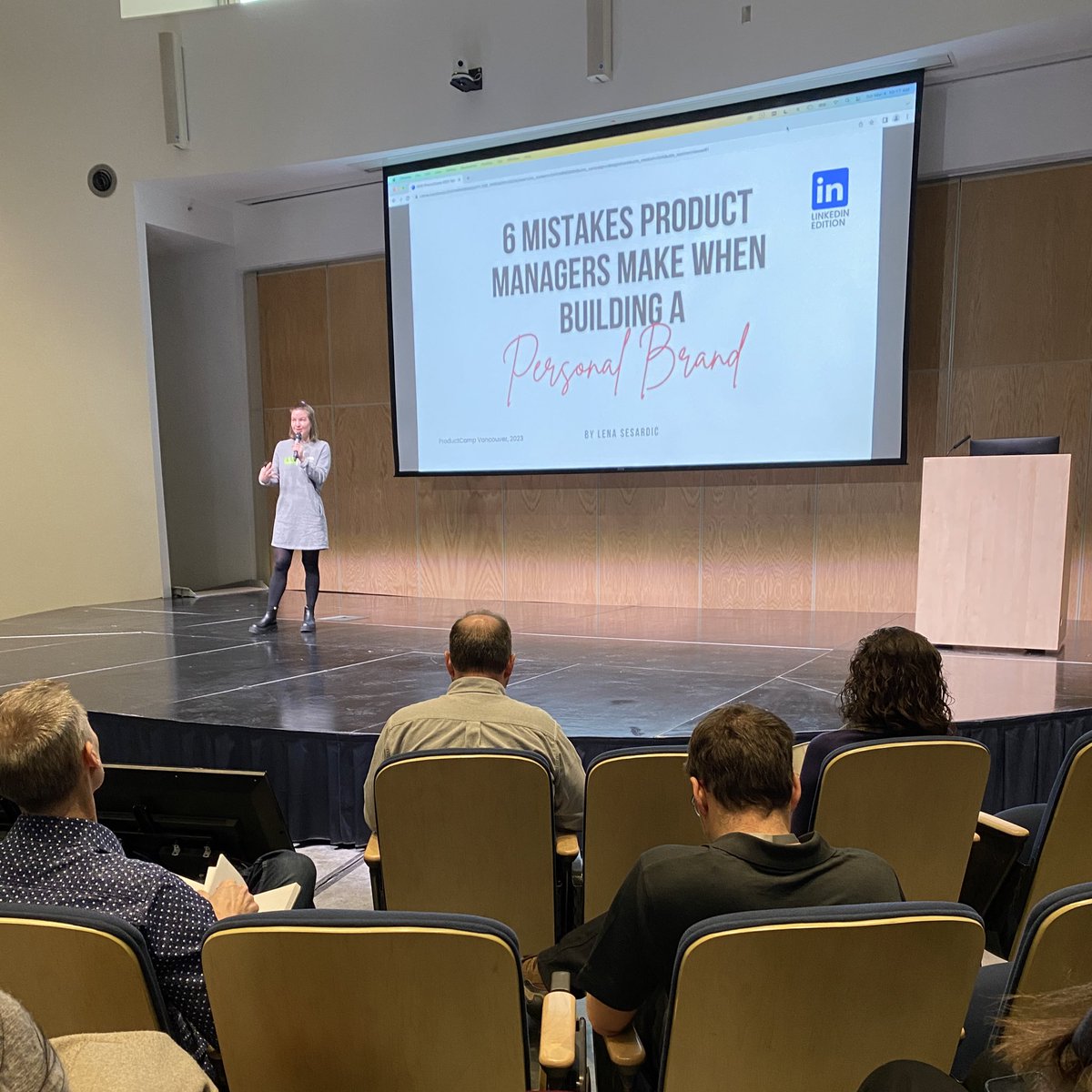 Learning tips for building a personal brand on LinkedIn #pcv23