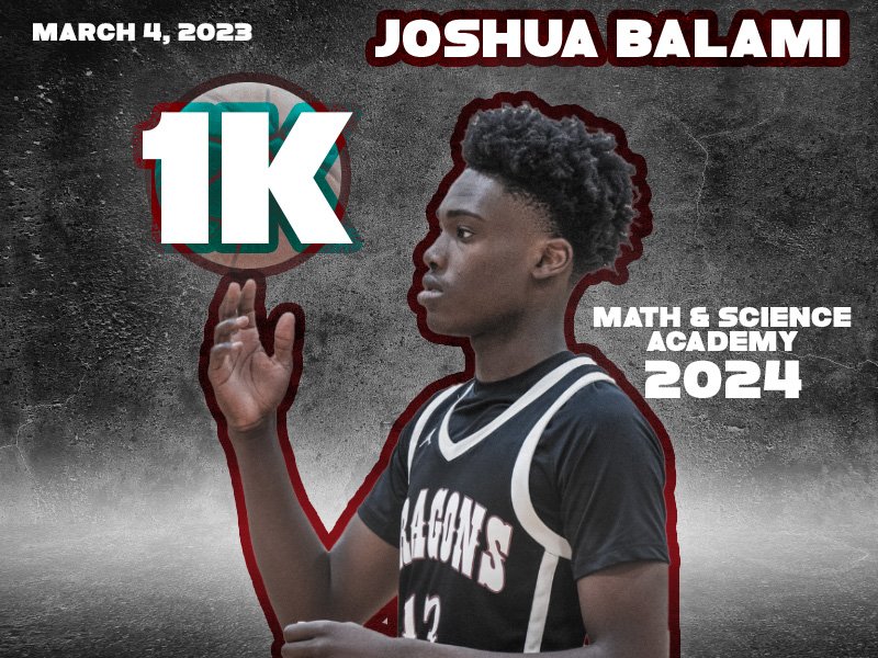 MNHeatDedina's tweet photo. Congrats to our very own, @joshbalami for eclipsing the 1000 career point mark today! https://t.co/hhJ73gCqPn