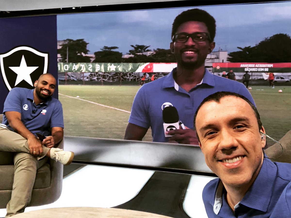 Jogo pra quantos gols? Preparados para a estreia de Fluminense e Botafogo no Brasileiro sub-20 pelo <a href="/sportv/">sportv</a>! Convido você pra curtir com a gente! #VemChegandoVocê #FutebolNoSporTV #NarraçãoEsportiva