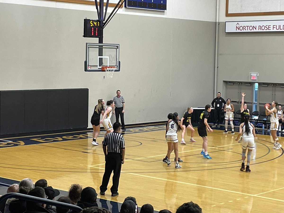 Great performance by our Senior Girls Basketball team at the Provincial Championships this week. We finished in sixth place and posting 2-2 record. Congrats to Nyssa Sunner on outstanding performance this year and all the best to her at the college level next year!