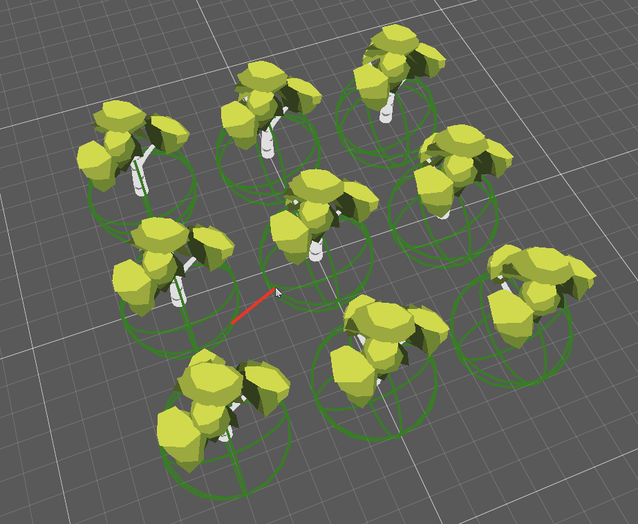 zet23t's tweet image. Sphere colliders and raycasting is finally working... #love2d