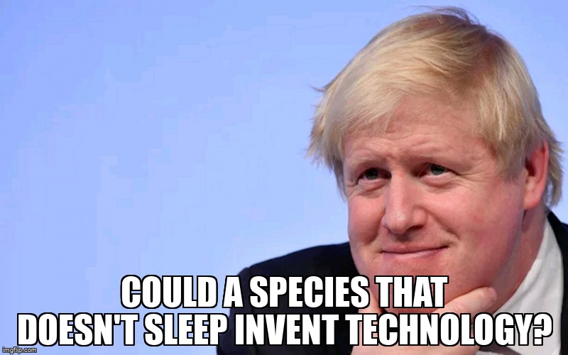 worldbuildingme's tweet image. Could a species that doesn't sleep invent technology? worldbuilding.stackexchange.com/questions/2437… #technologicaldevelopment #sleep
