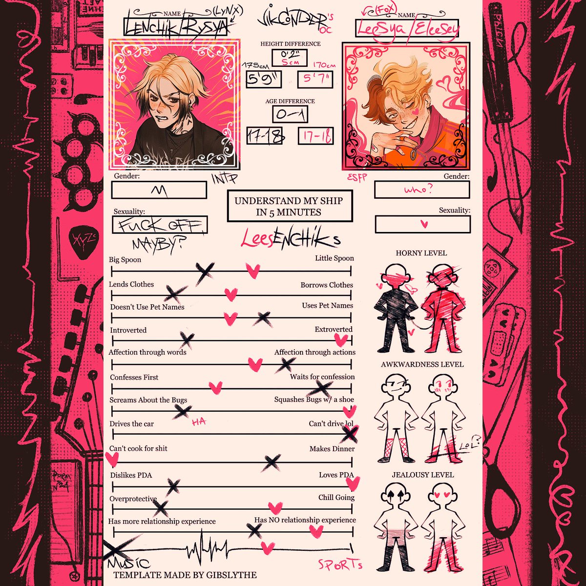 so, they filled in the form 🤘💖🖤
[ #oc #before24comic ] 