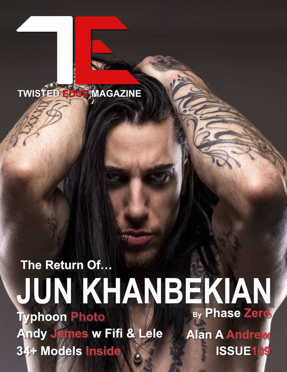 TwistedEdgeMag's tweet photo. OUT NOW - TE issue 109 featuring nothing short of glorious - check out insta for links and full content list #temag #te2023 #thealtmag https://t.co/OsMsIGvEgK