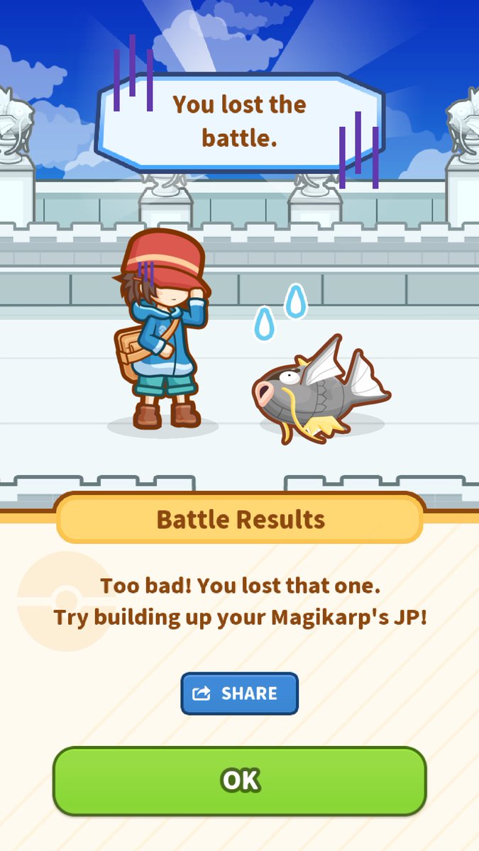 NineEyeRon's tweet image. My poor Magikarp jumped up
211.71 m...
but still lost. #Magikarp appkmn.com/mj