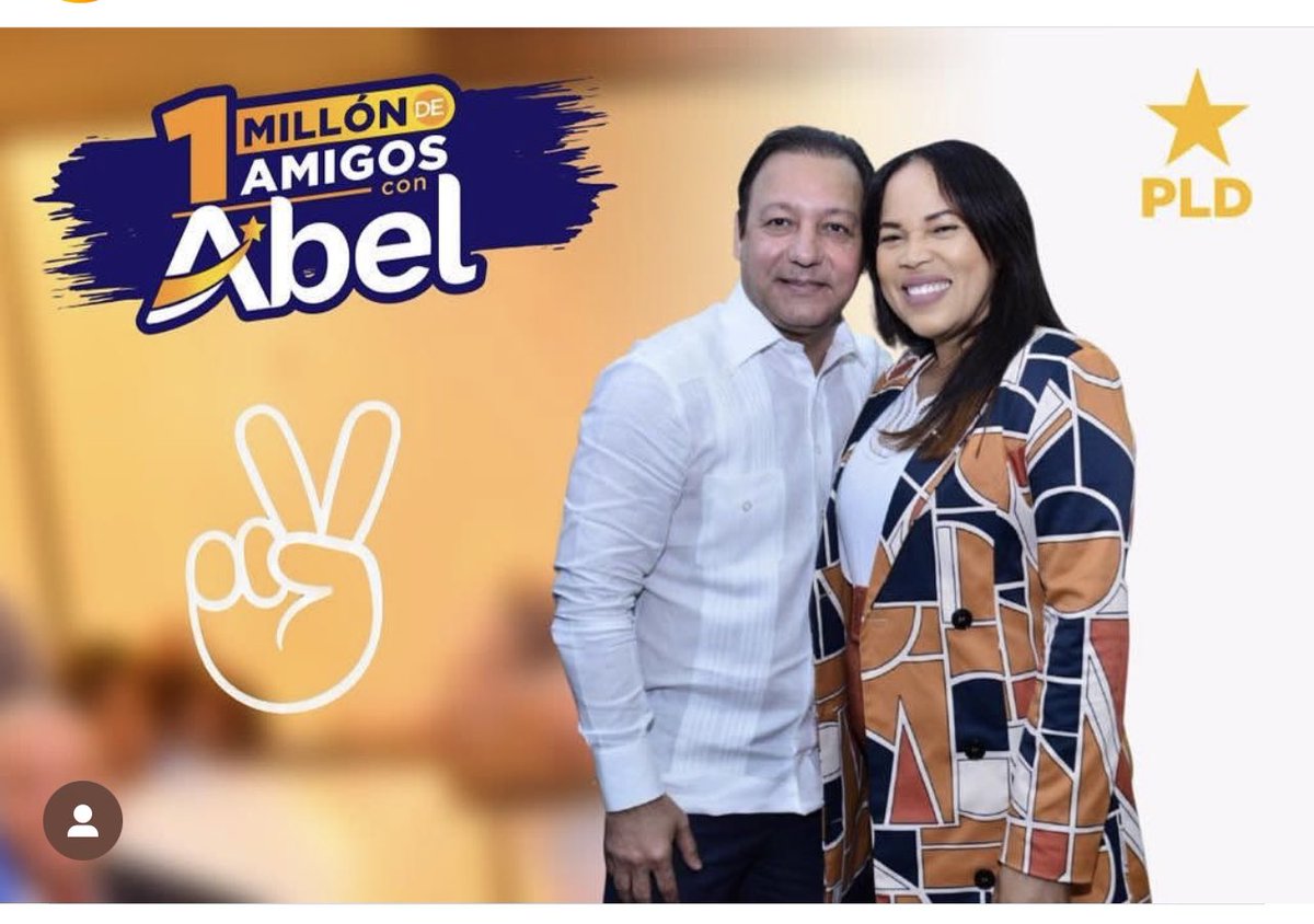 GmezYuly's tweet photo. Un Millón de Amigos para ABEL.

¡Allá vamos! 🎊🎉✌️

#AbelMartínezPresidente ⭐️🟣🟡 https://t.co/1Taze0Xdjp